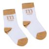 Picture of Mitch & Son Mini Sterling Sock Pack x 2 - Bright White