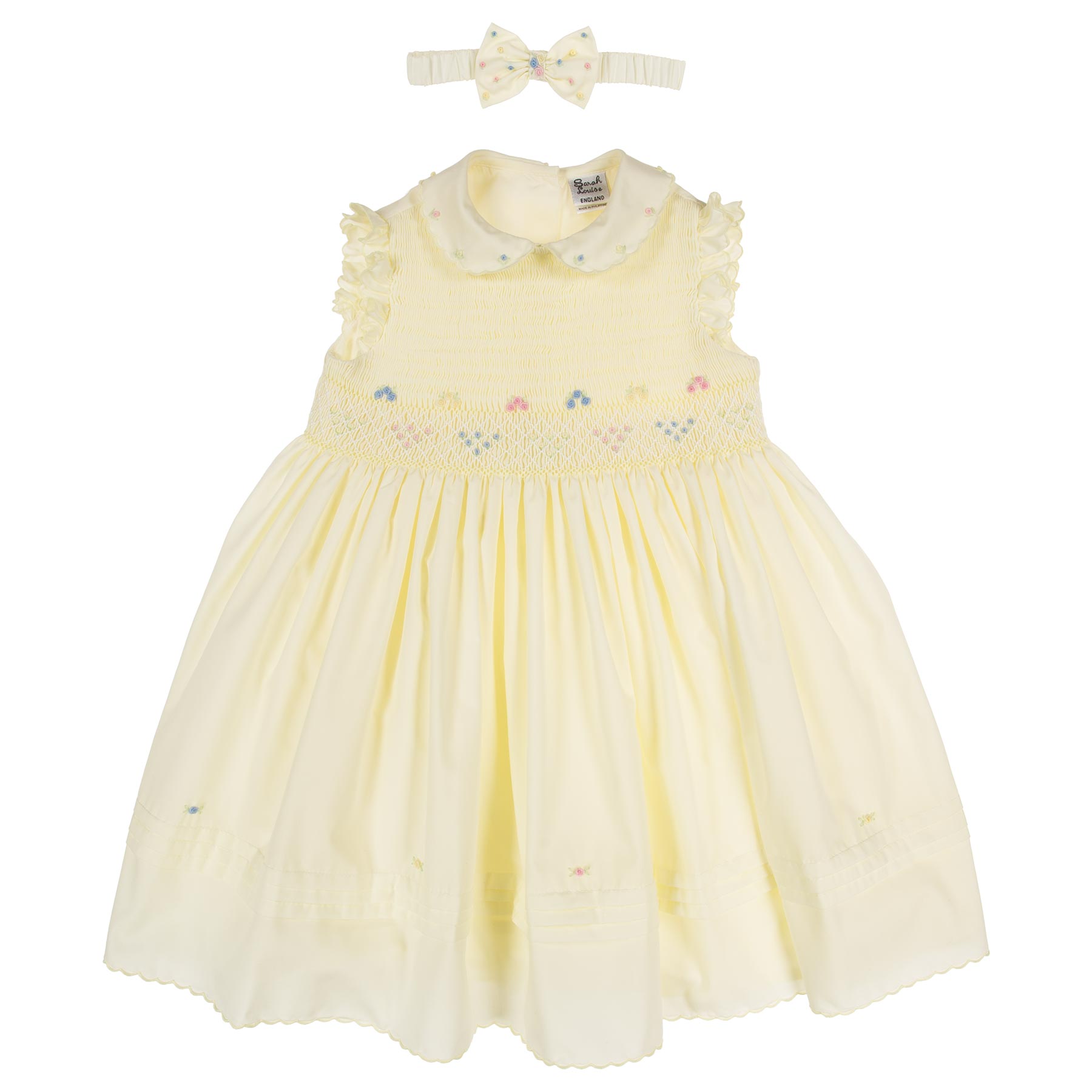 Sarah fashion louise england smocked dress