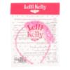 Picture of  Lelli Kelly Thalia Toddler Flat Glitter Beaded Hearts & Flowers Mary Jane - White Pink
