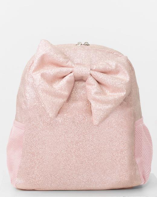 Picture of Caramelo Kids Glitter Backpack With Bow - Pink