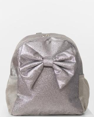 Picture of Caramelo Kids Glitter Backpack With Bow - Grey