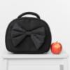 Picture of Caramelo Kids Carry Case Lunch Box With Padded Bow - Black