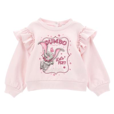 Picture of Monnalisa Bebe Girls Dumbo Sweatshirt - Pink