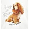 Picture of Monnalisa Girls Lady & The Tramp London Tunic Top - Cream