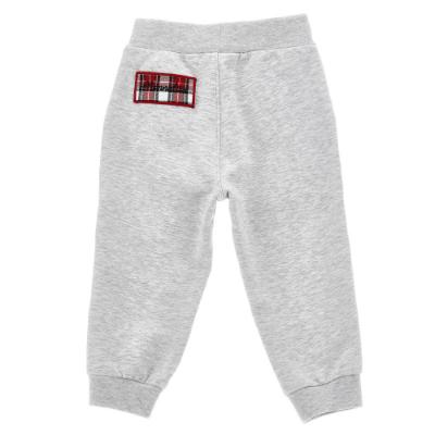 Picture of PRE-ORDER Monnalisa Bebe Girls Teddy Double Heart Joggers - Grey