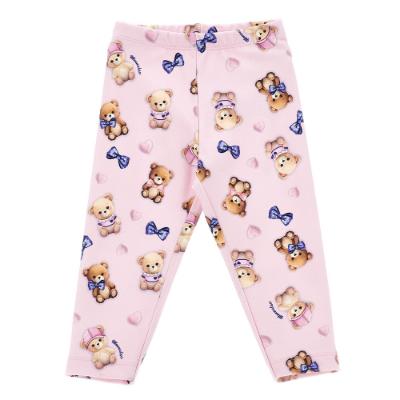 Picture of Monnalisa Bebe Girls Teddy Leggings - Pink