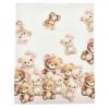 Picture of Monnalisa Bebe Girls Teddy Blanket - Ivory