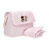 Picture of Monnalisa Bebe Girls Teddy Changing Bag - Pink