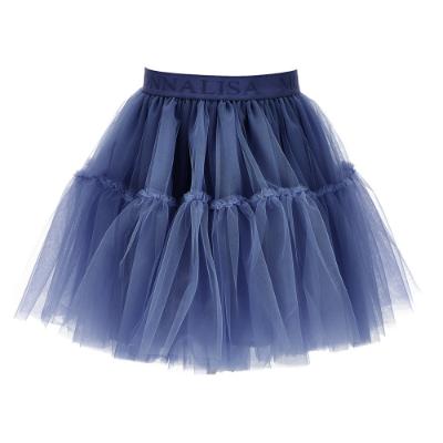 Picture of Monnalisa Girls Frozen Classic Tulle Skirt - Blue