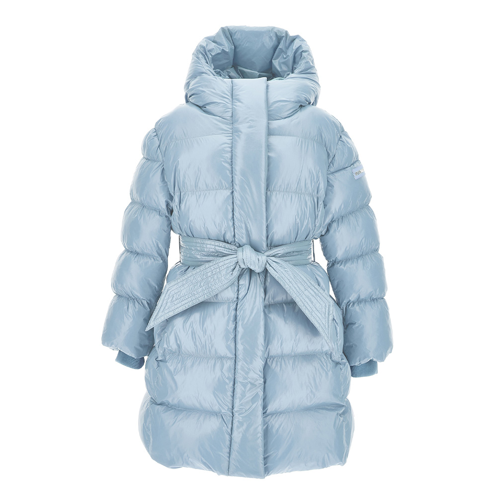 Girls belted padded coat online