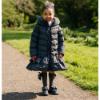 Picture of A Dee BTS Collection Becky Padded Coat With Faux Fur Trim Hood - Dark Grey
