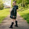 Picture of A Dee BTS Collection Blair Heart Raincoat - Black