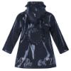 Picture of A Dee BTS Collection Blair Heart Raincoat - Dark Navy