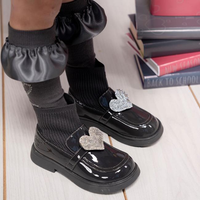 Picture of A Dee BTS Collection Mary Jane Sock Wellie - Dark Grey