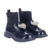 Picture of A Dee BTS Collection Mary Jane Sock Wellie - Dark Navy
