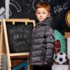 Picture of Mitch & Son JNR BTS Collection Troy Padded Jacket - Dark Grey