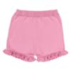 Picture of Granlei  Girls Summer Knit Ruffle Tulle Shorts Set - Fuchsia Pink White