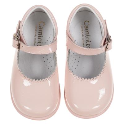 Picture of Caminito Toddler Girls Mary Jane Shoe - Pink Patent