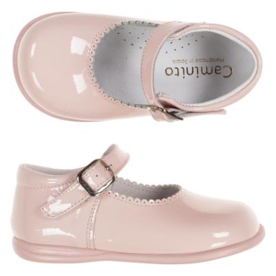 Picture of Caminito Toddler Girls Mary Jane Shoe - Pink Patent