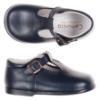 Picture of Caminito Toddler T Bar Shoe - Navy Leather