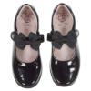 Picture of Lelli Kelly Bianca 2 With Detachable Unicorn With Crown School Shoe F Fitting - Black Patent 