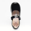 Picture of Lelli Kelly Bianca 2 With Detachable Unicorn With Crown School Shoe F Fitting - Black Patent 