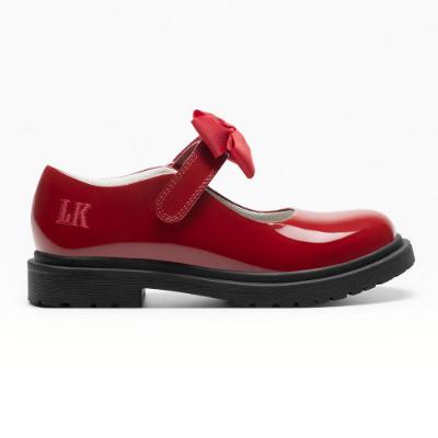 Picture of Lelli Kelly Miss LK Mia Mary Jane School Shoe - Red Patent 