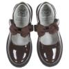 Picture of Lelli Kelly Miss LK Mia Mary Jane School Shoe - Brown Patent