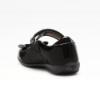 Picture of Lelli Kelly Perrie Bow Front School Shoe F Fitting - Black Patent