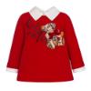 Picture of Balloon Chic Girls Cutie Teddy Tunic Legging Set - Red