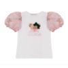 Picture of Balloon Chic Girls Teddy Tulle Skirt Set - Pink