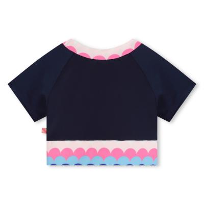 Picture of Billieblush Girls Mermaid Crop Top - Navy