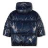 Picture of Billieblush Girls Sequin Logo Puffer Coat - Navy