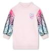 Picture of Billieblush Girls Unicorn Sequin Sweatshirt Dress - Pink