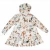 Picture of Daga Girls Horse Racing Print Hooded Jersey Dress - Beige