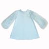 Picture of Daga Girls Ceremony & Elegance Tulle Sleeve Dress - Blue