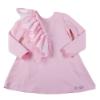 Picture of Daga Girls Pretty In Pink Shoulder Ruffle Dress - Pink