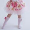 Picture of Daga Girls Pretty In Pink Knee Socks With Bow - Pink