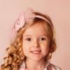 Picture of Daga Girls Teddy Bear Dream Headband - Pink 