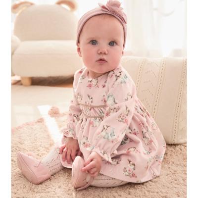 Picture of PRE-ORDER Mayoral Newborn Girls Bunny Dress - Pink