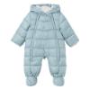 Picture of Mayoral Newborn Boys Puffer Snowsuit - Blue