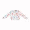 Picture of Daga Girls Teddy Bear Dream Print Jacket Top Skirt X 3 - Pink Blue