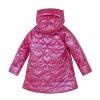 Picture of A Dee Star Love Collection Tara Metallic Embroidery Puff Jacket - Hot Pink