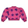 Picture of A Dee Star Love Collection Tia Hearts & Stars Print Bomber - Hot Pink