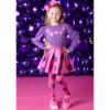 Picture of A Dee Star Love Collection Taylor Hearts & Stars Print Skirt Set X 2 - Bold Purple