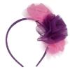 Picture of A Dee Star Love Collection Tianna Tulle Pom Pom Headband - Bold Purple