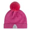 Picture of A Dee Star Love Collection Tamson Pom Pom Knitted Hat - Hot Pink