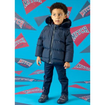 Picture of Mitch & Son Winter Classics Barry Padded Jacket - Navy Blue