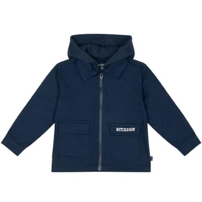 Picture of Mitch & Son Winter Classics Billy Hooded Shacket - Navy