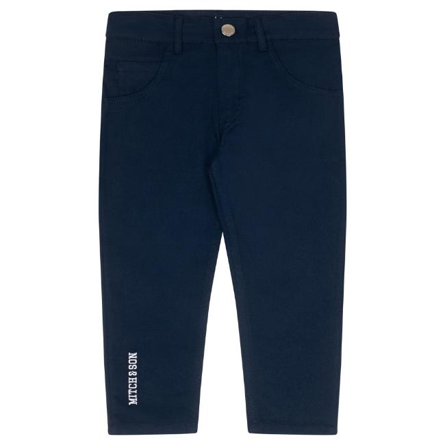 Picture of Mitch & Son Winter Classics Byron Twill Trousers - Navy